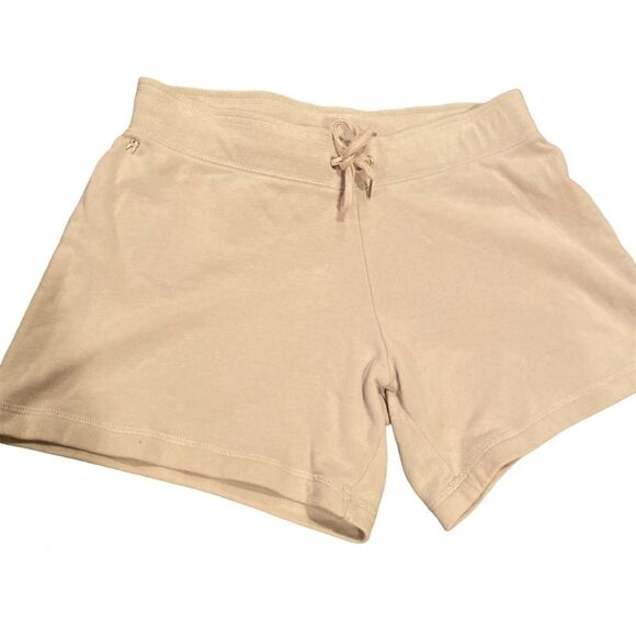Victoria’s Secret Jogger Shorts Light Tan Size Small - Picture 1 of 8